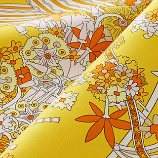 春風に華を添える【HERMES】ガヴローシュ 45 チューリポマニア ガヴロッシュ 45 《春の舞》 | Hermès - エルメス-公式サイト